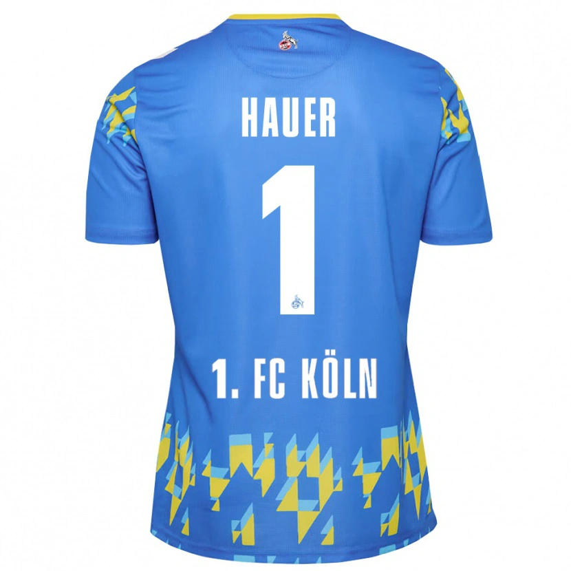 Danxen Kinder Luis Hauer #1 Trikot Kornblumenblau Torwarttrikot 2025/26