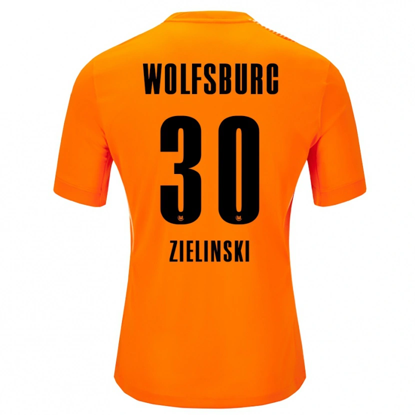 Danxen Kinder Jakub Zielinski #30 Trikot Rot Schwarz Torwarttrikot 2025/26