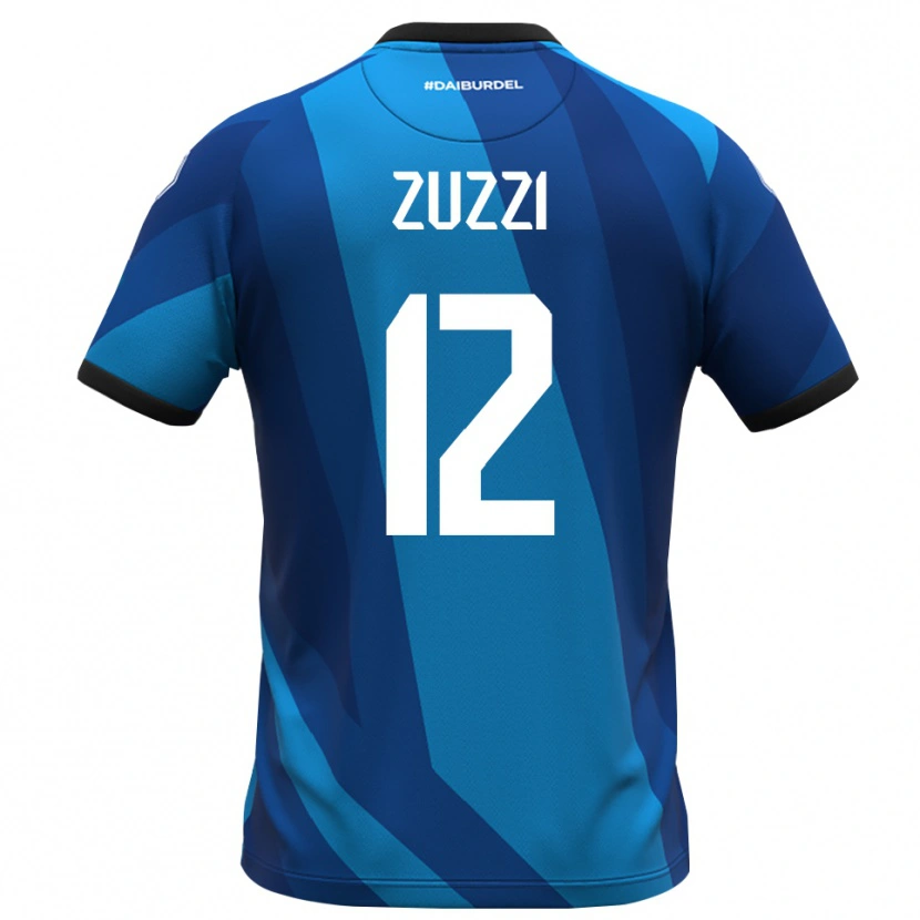 Danxen Kinder Riccardo Zuzzi #12 Trikot Königsblau Orange Torwarttrikot 2025/26