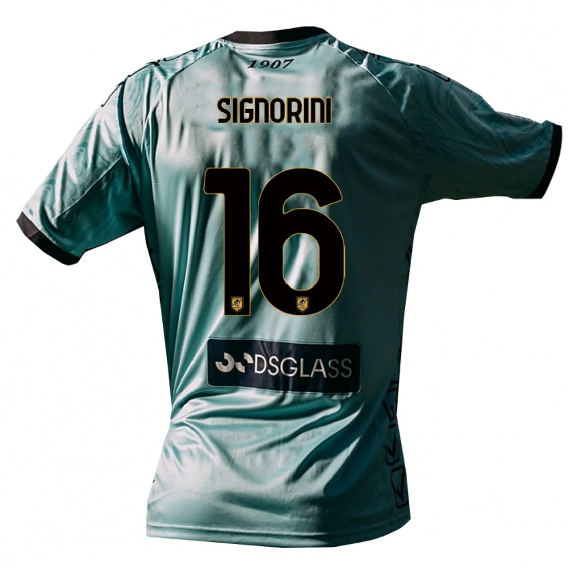 Danxen Kinder Alessandro Signorini #16 Trikot Hellblau Weiß Torwarttrikot 2025/26