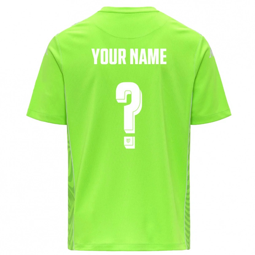 Danxen Kinder Spezia Calcio Rasen Grün Weiß Trikot Torwarttrikot 2025/26