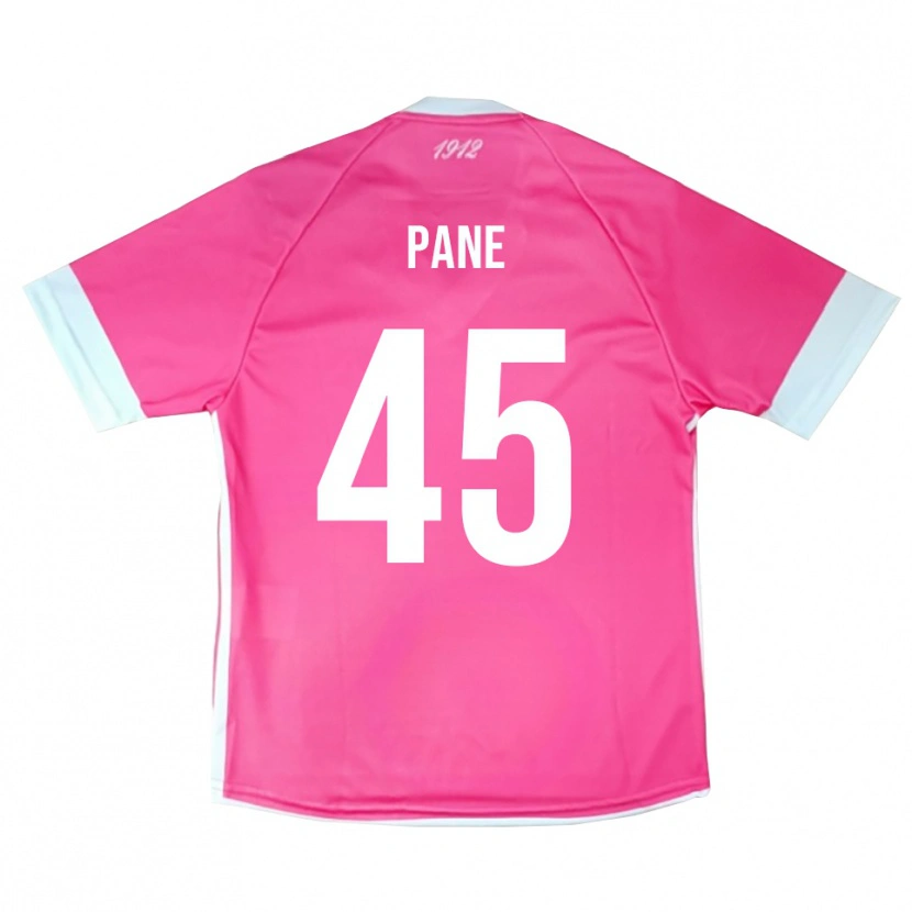 Danxen Kinder Pasquale Pane #45 Trikot Heißes Pink Weiß Torwarttrikot 2025/26
