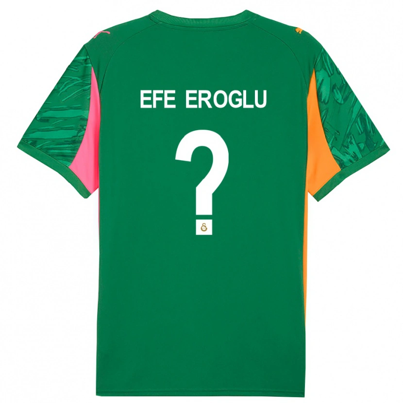 Danxen Kinder Cem Efe Eroğlu #0 Trikot Grün Orange Pink Torwarttrikot 2025/26