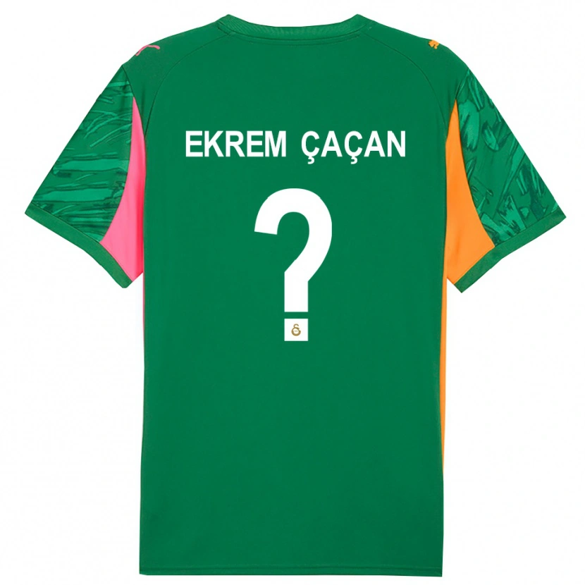 Danxen Kinder Yağız Ekrem Çaçan #0 Trikot Grün Orange Pink Torwarttrikot 2025/26