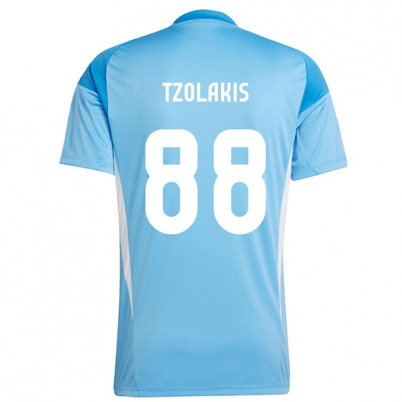 Danxen Kinder Konstantinos Tzolakis #88 Trikot Tiefblauer Himmel Torwarttrikot 2025/26