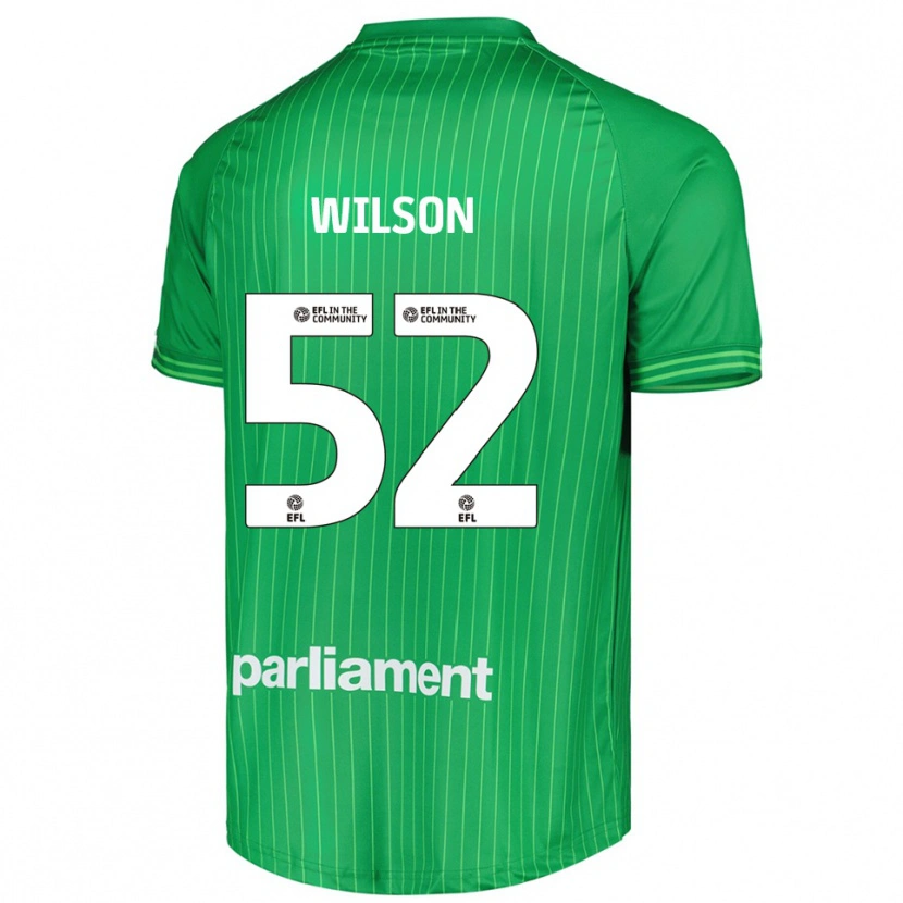 Danxen Kinder Aston Wilson #52 Trikot Limettengrün Torwarttrikot 2025/26
