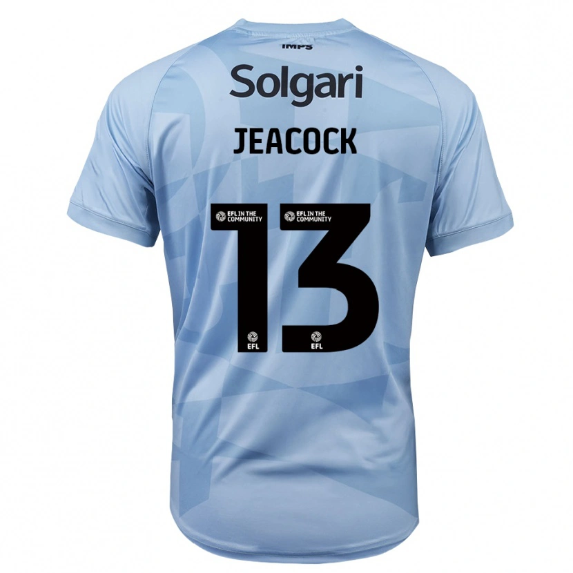 Danxen Kinder Zach Jeacock #13 Trikot Hell Himmelblau Torwarttrikot 2025/26