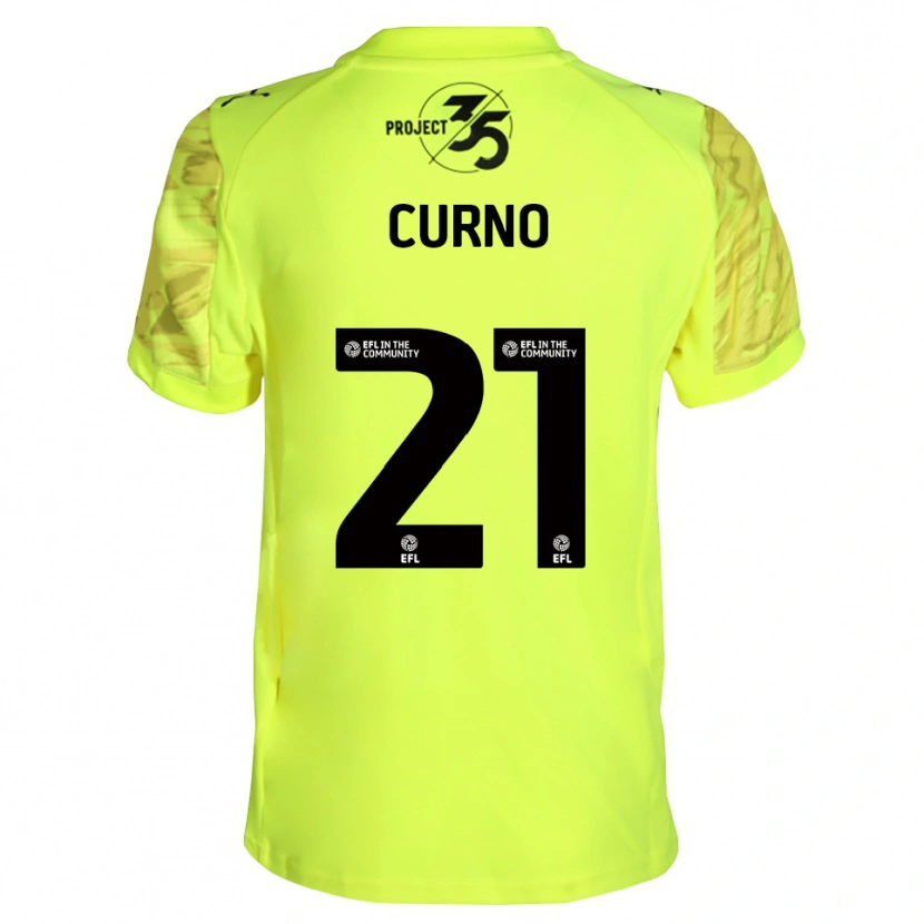 Danxen Kinder Maddi Curno #21 Trikot Leuchtendes Grün Schwarz Torwarttrikot 2025/26