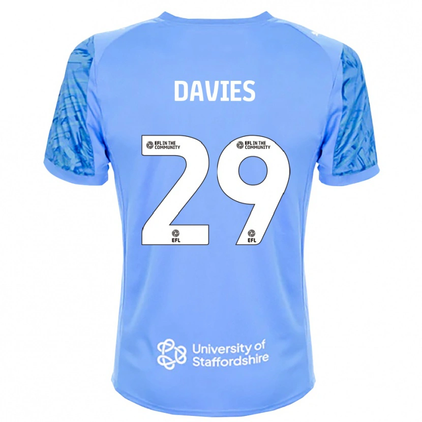 Danxen Kinder Arron Davies #29 Trikot Königsblau Torwarttrikot 2025/26