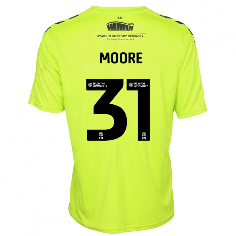 Danxen Kinder Stuart Moore #31 Trikot Leuchtendes Grün Torwarttrikot 2025/26
