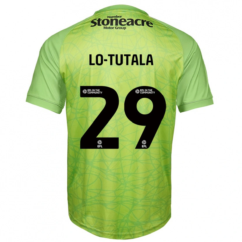 Danxen Kinder Thimothée Lo-Tutala #29 Trikot Hellgrün Torwarttrikot 2025/26