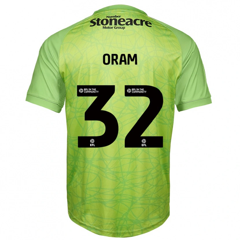 Danxen Kinder Jake Oram #32 Trikot Hellgrün Torwarttrikot 2025/26