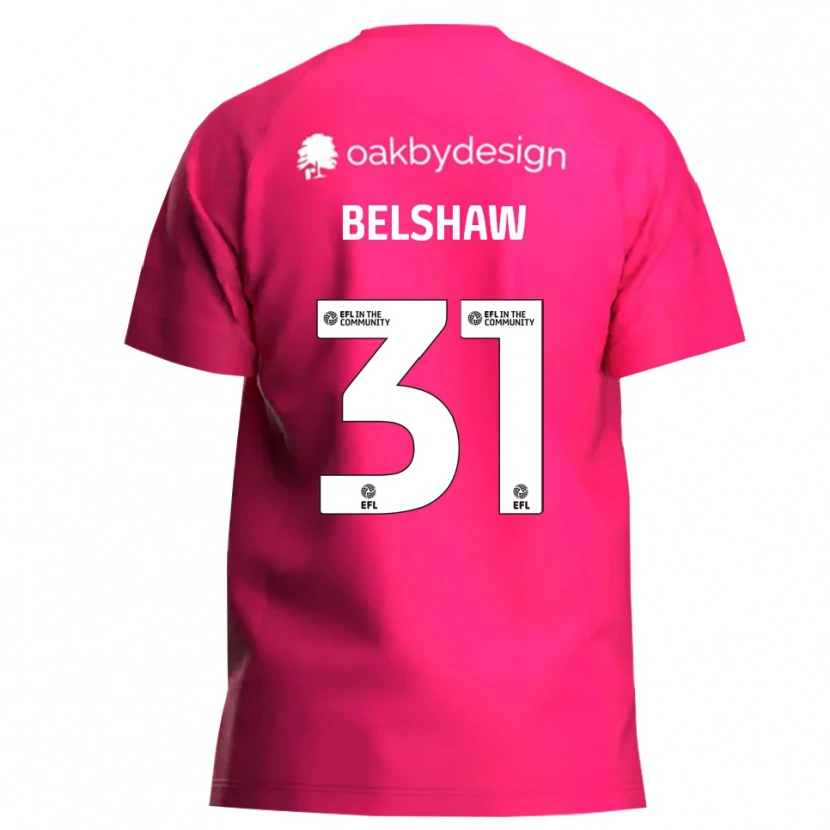 Danxen Kinder James Belshaw #31 Trikot Magenta Torwarttrikot 2025/26