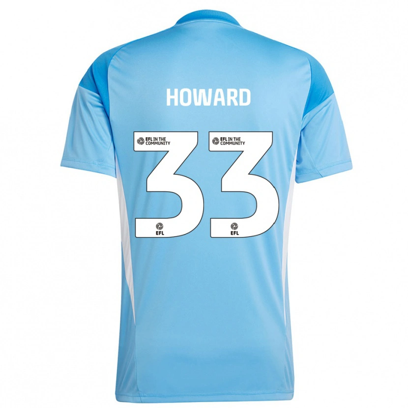 Danxen Kinder Mark Howard #33 Trikot Himmelblau Torwarttrikot 2025/26