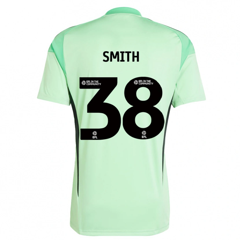 Danxen Kinder Sam Smith #38 Trikot Hellgrün Schwarz Torwarttrikot 2025/26