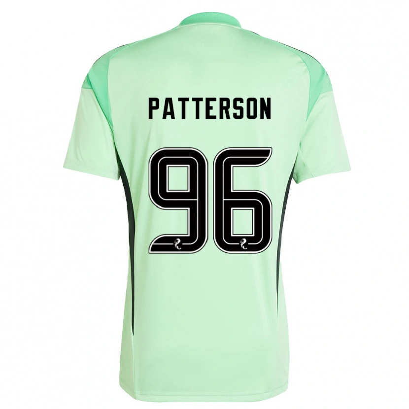 Danxen Kinder Cameron Patterson #96 Trikot Hellgrün Schwarz Torwarttrikot 2025/26