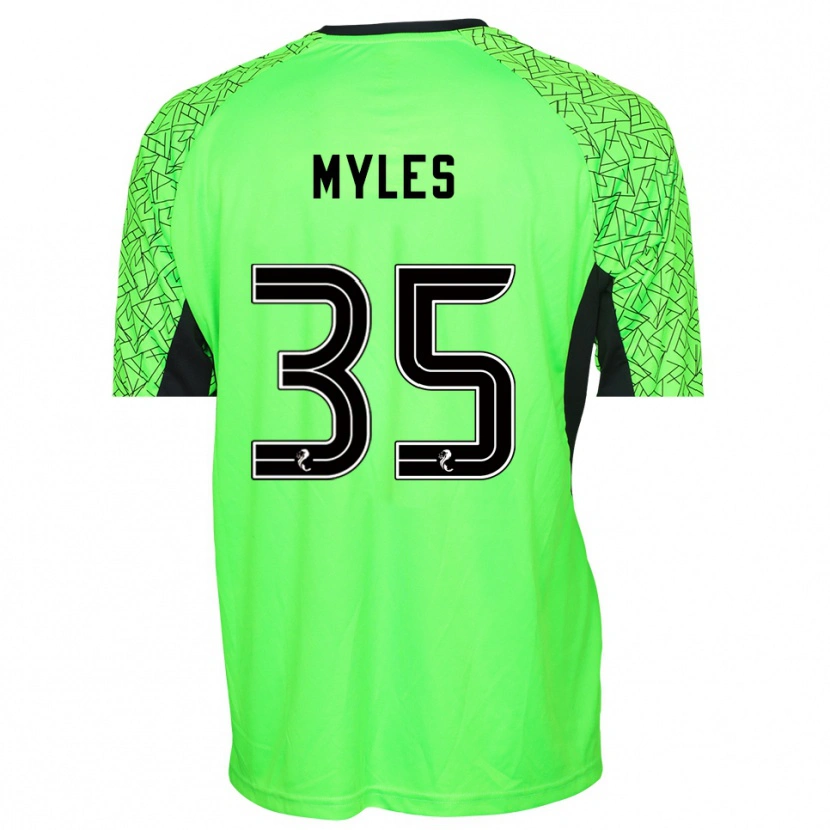 Danxen Kinder Evan Myles #35 Trikot Grün Schwarz Torwarttrikot 2025/26