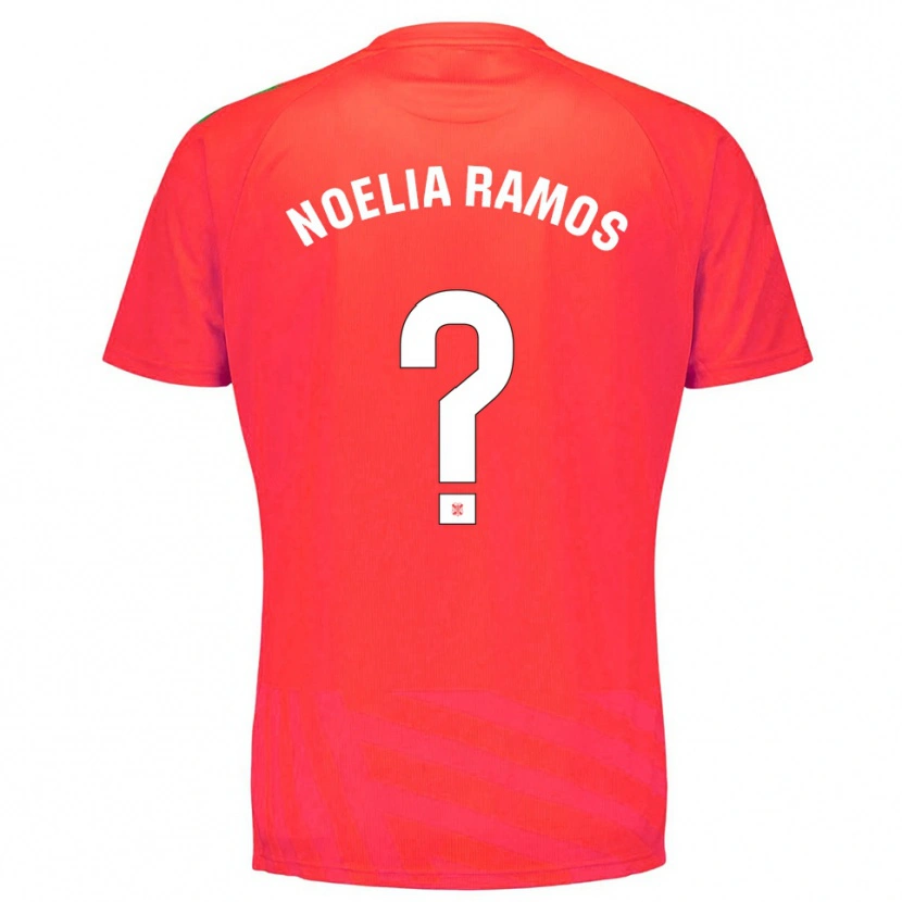 Danxen Kinder Noelia Ramos Álvarez #0 Trikot Rot Weiß Torwarttrikot 2025/26