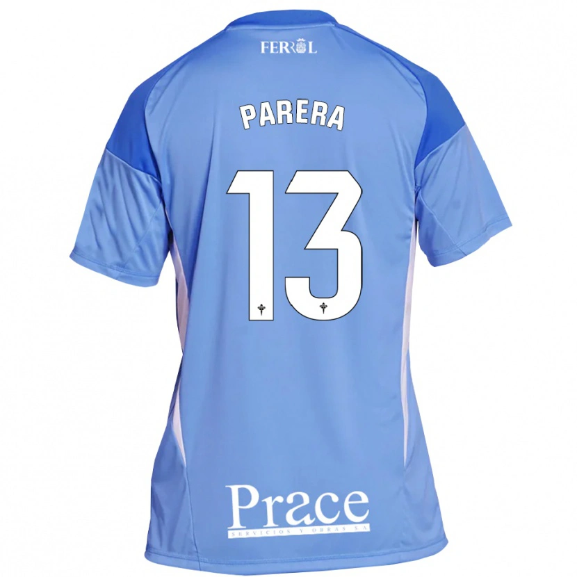 Danxen Kinder Miquel Parera #13 Trikot Hellblau Weiß Torwarttrikot 2025/26