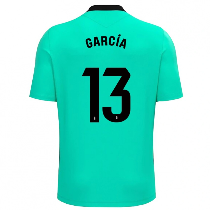 Danxen Kinder Lucho García #13 Trikot Grün Schwarz Torwarttrikot 2025/26