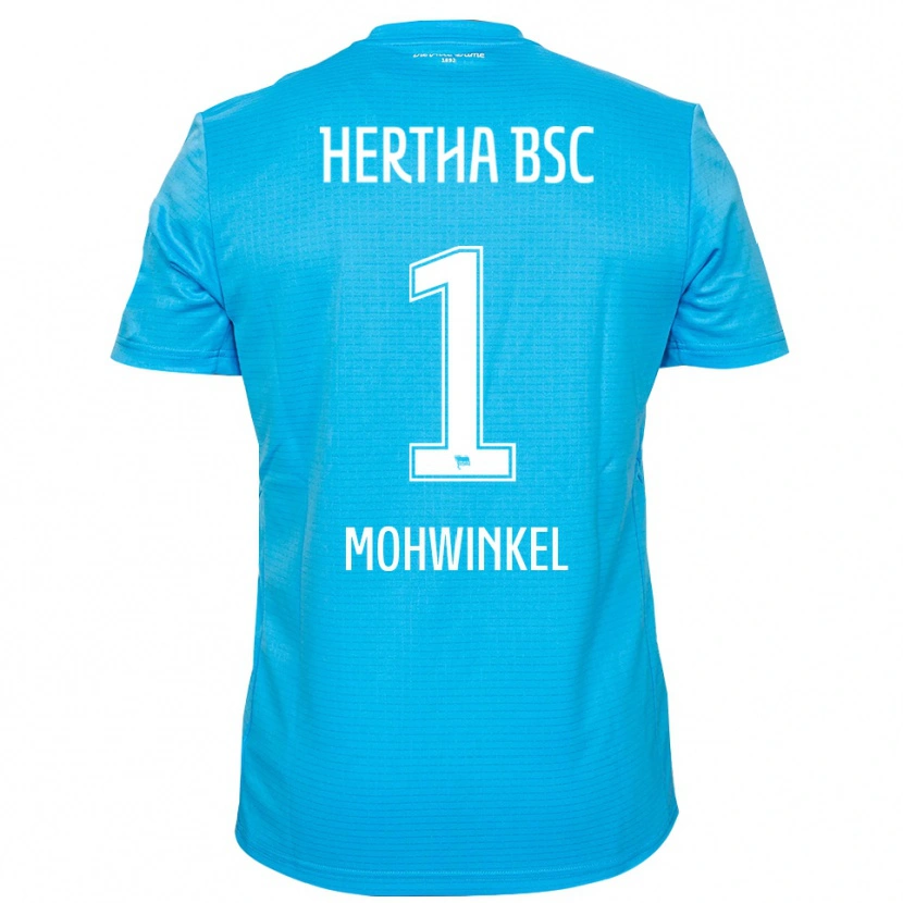 Danxen Kinder Maximilian Mohwinkel #1 Trikot Hellblau Weiß Torwarttrikot 2025/26