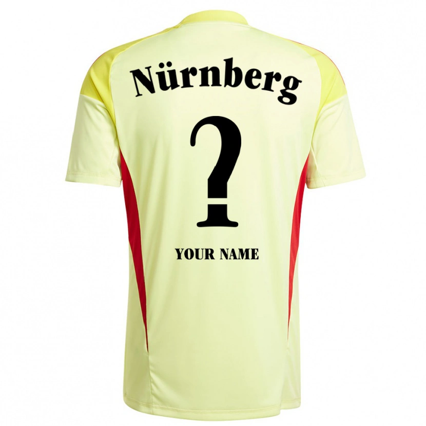 Danxen Kinder 1. FC Nürnberg Gelb Schwarz Trikot Torwarttrikot 2025/26