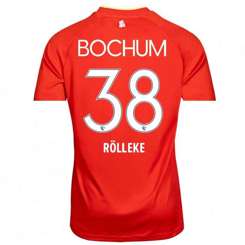 Danxen Kinder Hugo Rölleke #38 Trikot Rot Weiß Torwarttrikot 2025/26