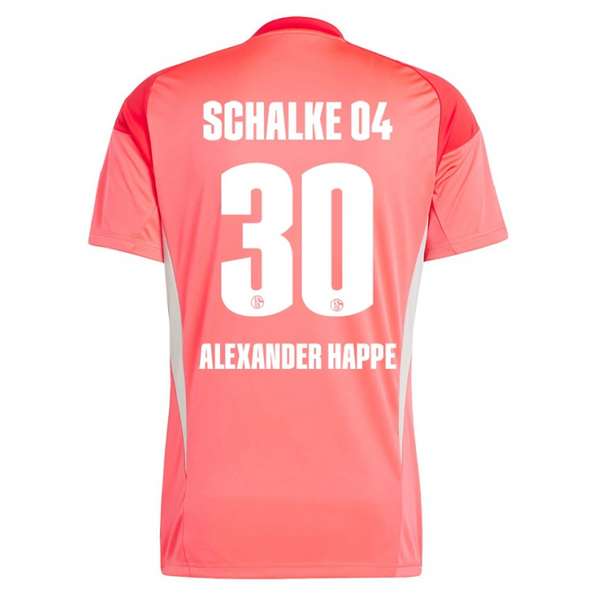 Danxen Kinder Luca Alexander Happe #30 Trikot Korallenrot Torwarttrikot 2025/26