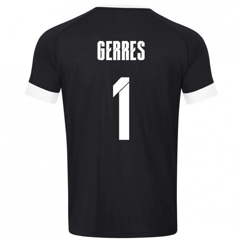 Danxen Kinder Romero Gerres #1 Trikot Schwarz Weiß Torwarttrikot 2025/26
