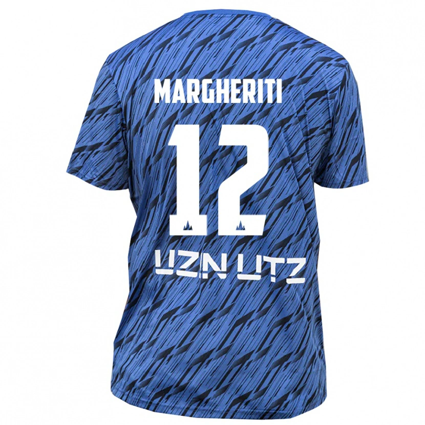 Danxen Kinder Danilo Margheriti #12 Trikot Königsblau Weiß Torwarttrikot 2025/26