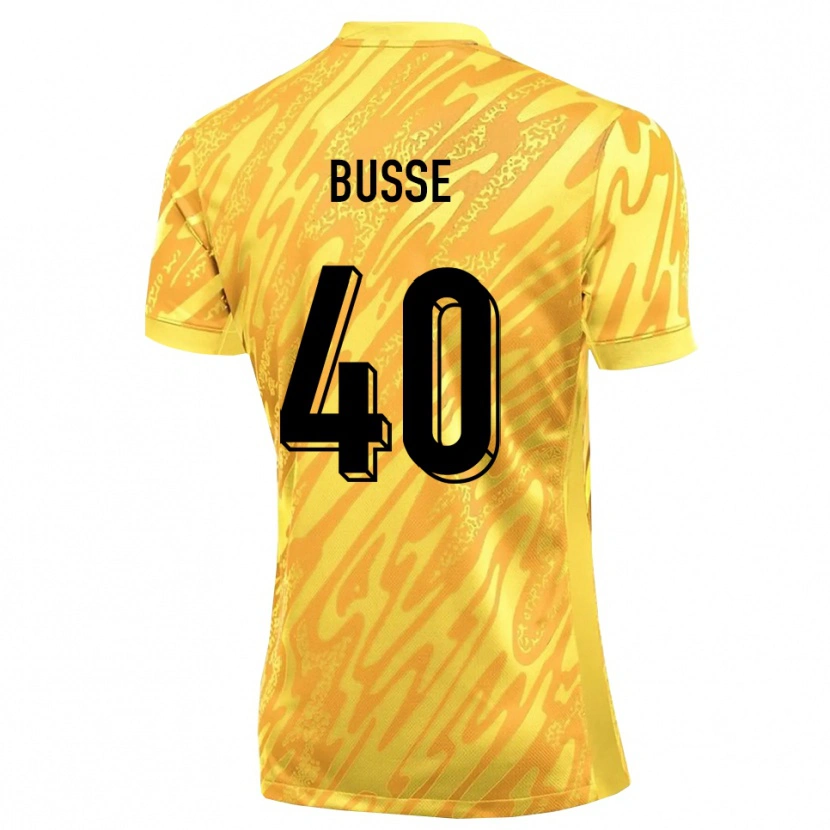 Danxen Kinder Jonah Busse #40 Trikot Gelb Orange Torwarttrikot 2025/26