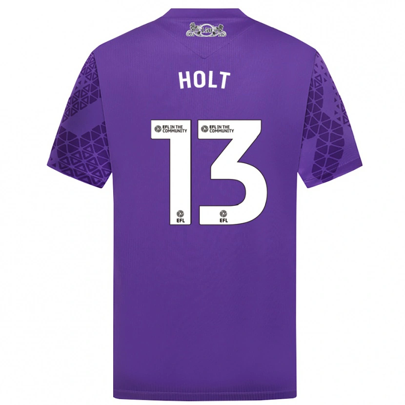Danxen Kinder Harry Holt #13 Trikot Violett Weiß Torwarttrikot 2025/26
