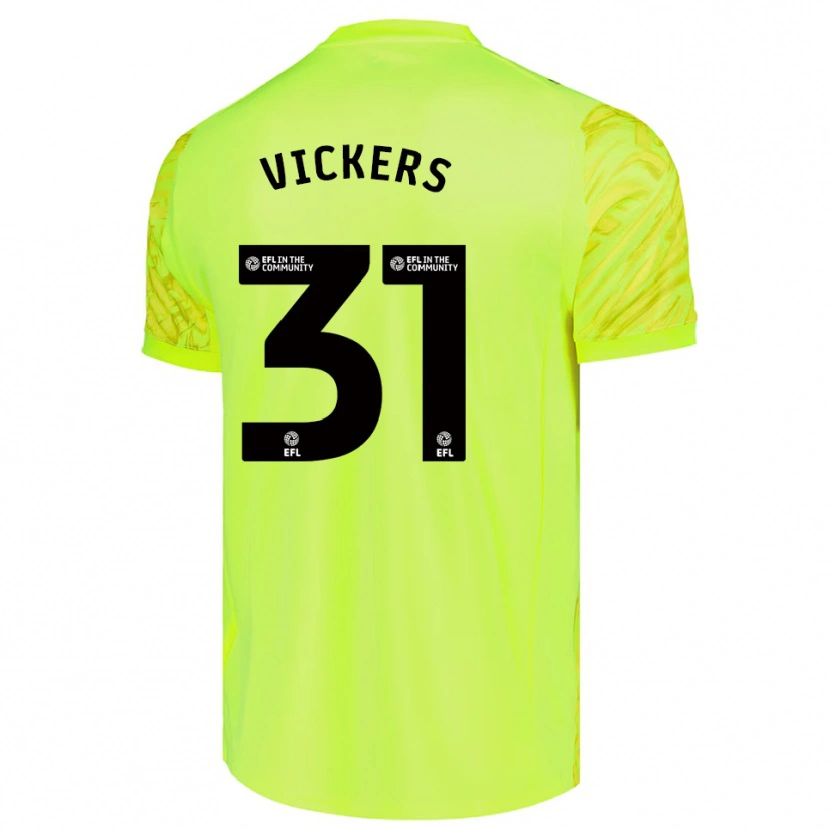 Danxen Kinder Josh Vickers #31 Trikot Leuchtgrün Torwarttrikot 2025/26