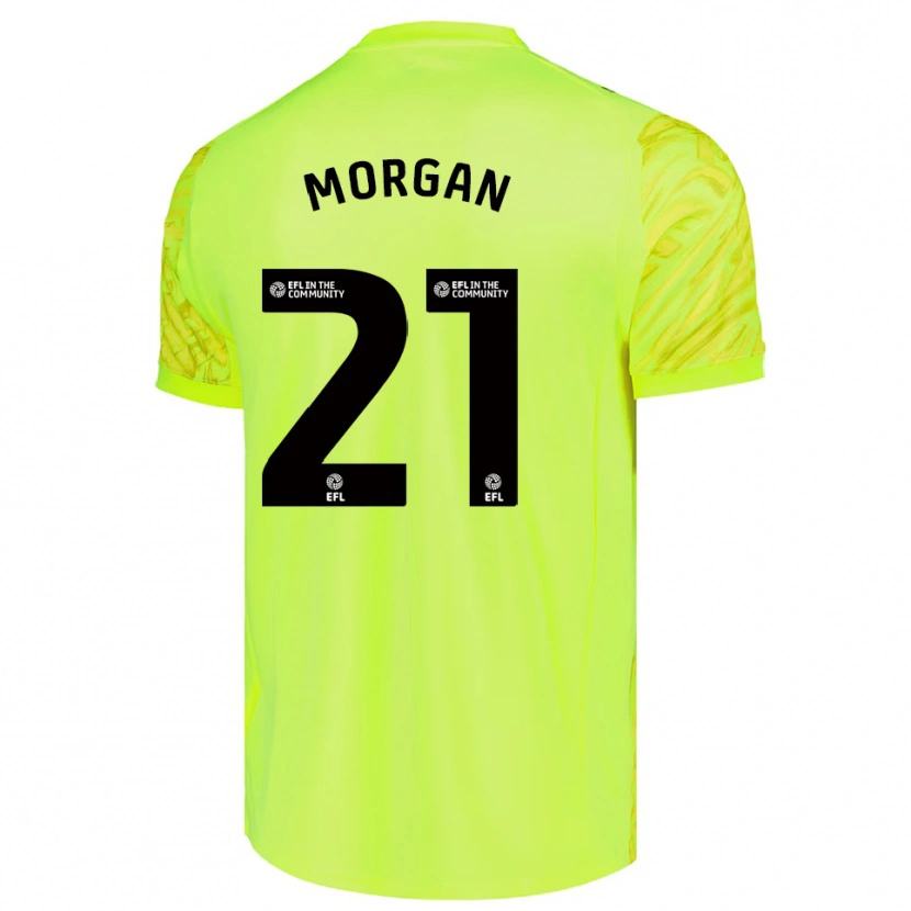 Danxen Kinder Sarah Morgan #21 Trikot Leuchtgrün Torwarttrikot 2025/26