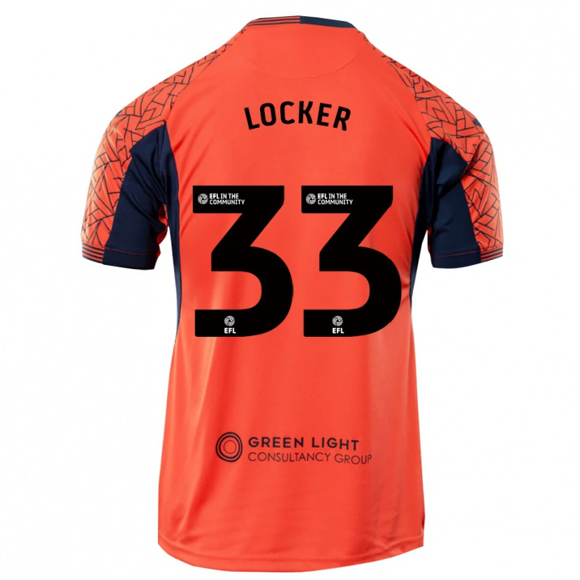 Danxen Kinder Amber Locker #33 Trikot Orange Schwarz Torwarttrikot 2025/26