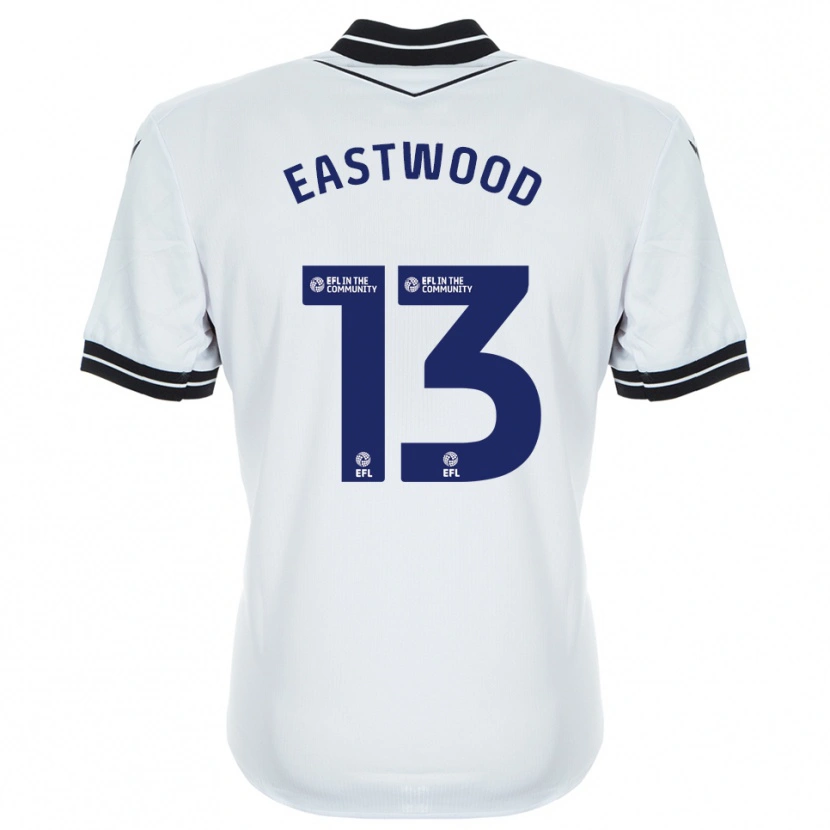 Danxen Kinder Simon Eastwood #13 Trikot Weiß Königsblau Torwarttrikot 2025/26
