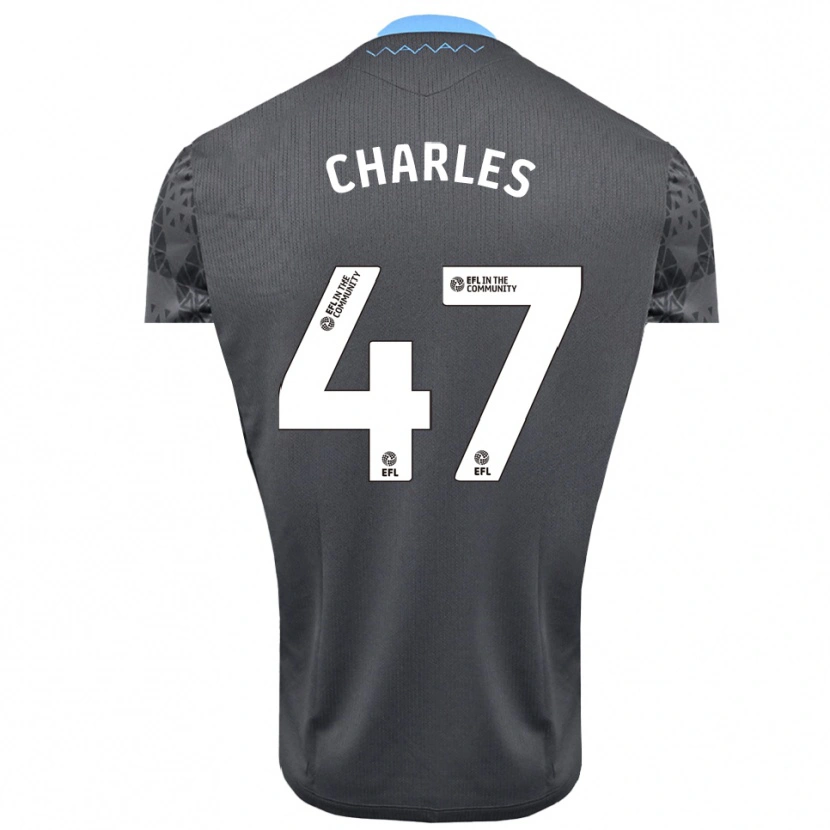 Danxen Kinder Pierce Charles #47 Trikot Grau Weiß Torwarttrikot 2025/26