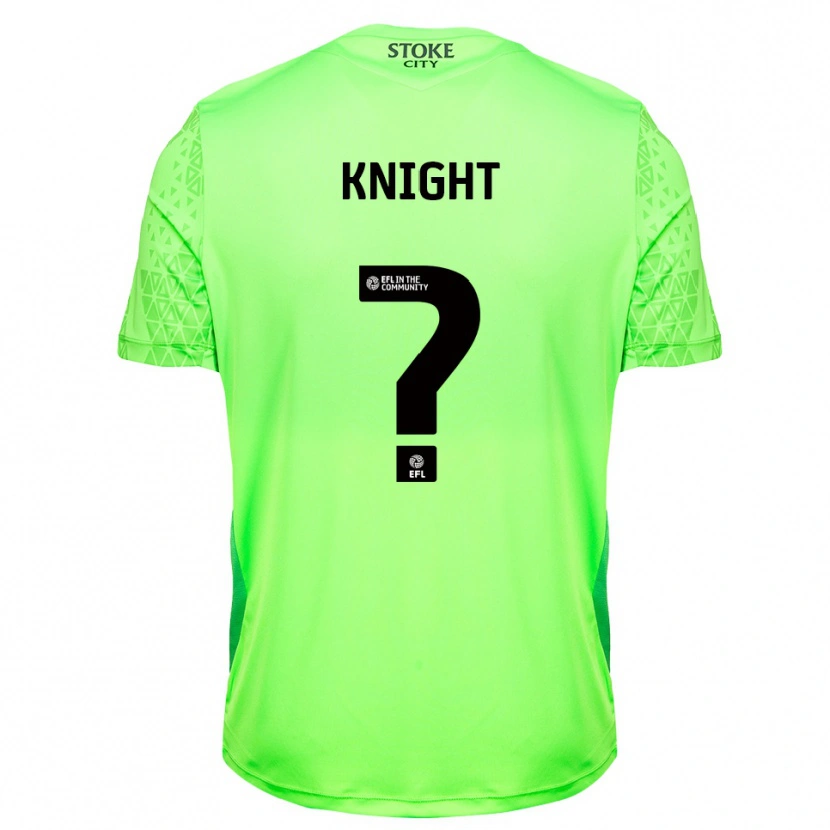 Danxen Kinder Lucas Knight #0 Trikot Grün Schwarz Torwarttrikot 2025/26