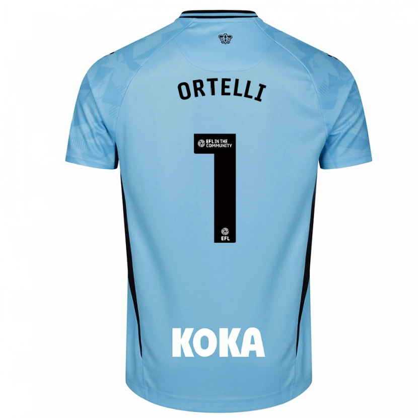 Danxen Kinder Gabriel Ortelli #1 Trikot Hellhimmelblau Torwarttrikot 2025/26
