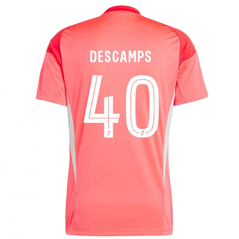 Danxen Kinder Rémy Descamps #40 Trikot Hellorange Torwarttrikot 2025/26