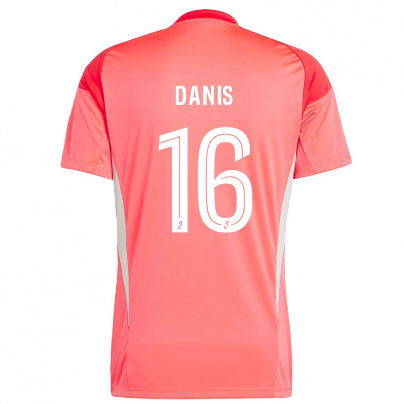 Danxen Kinder Adrien Danis #16 Trikot Hellorange Torwarttrikot 2025/26