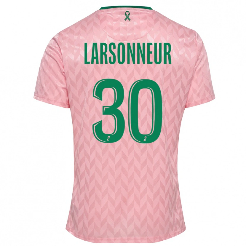 Danxen Kinder Gautier Larsonneur #30 Trikot Pink Grün Torwarttrikot 2025/26