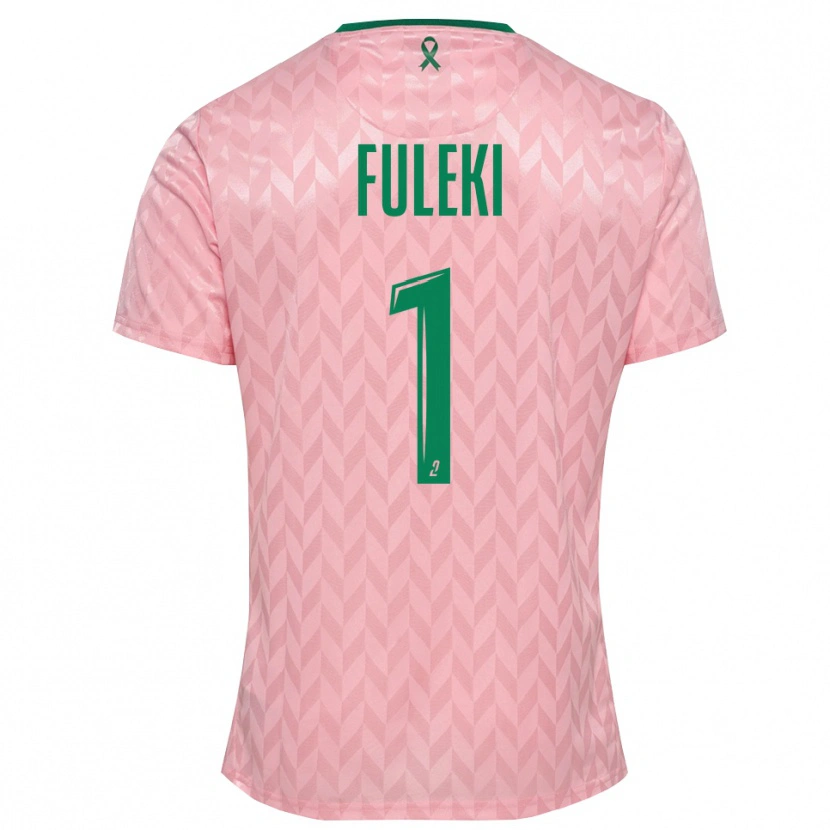 Danxen Kinder Rafael Fuleki #1 Trikot Pink Grün Torwarttrikot 2025/26