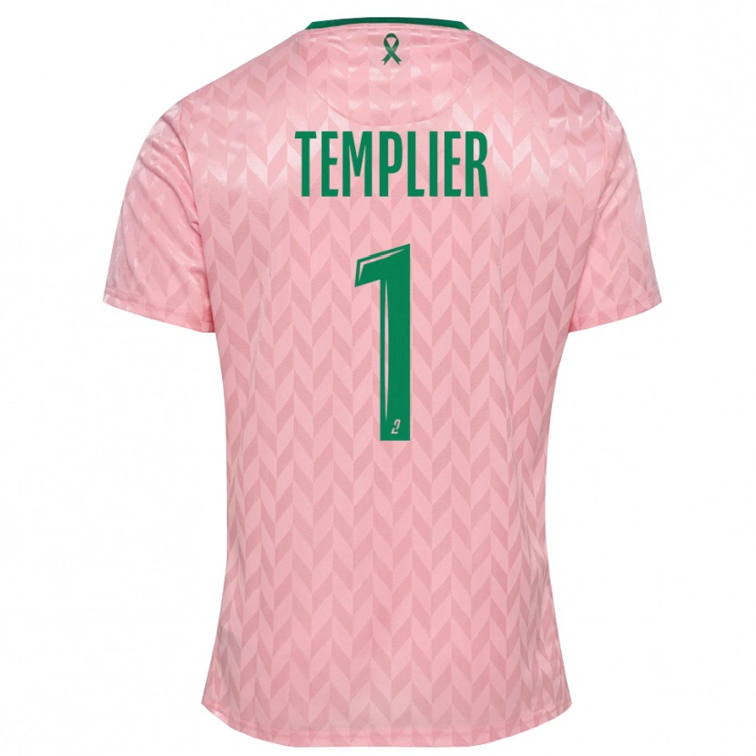 Danxen Kinder Emma Templier #1 Trikot Pink Grün Torwarttrikot 2025/26