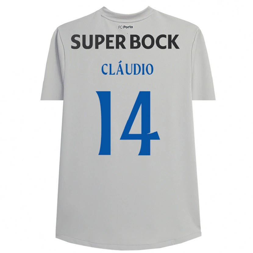 Danxen Kinder Cláudio Ramos #14 Trikot Hellgrau Schwarz Torwarttrikot 2025/26
