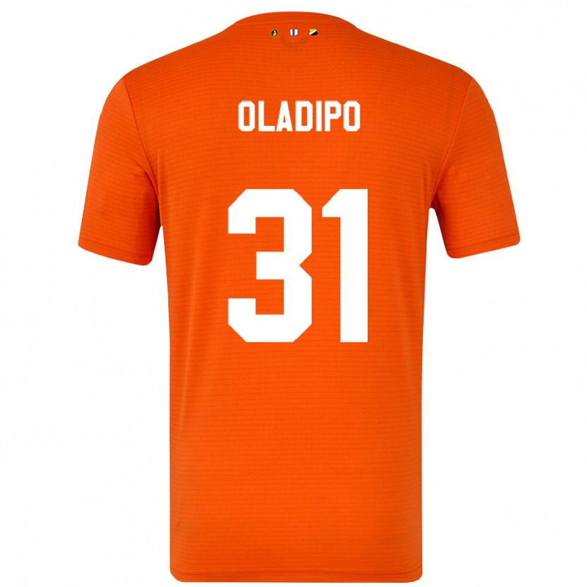 Danxen Kinder Laolu Oladipo #31 Trikot Orange Schwarz Torwarttrikot 2025/26