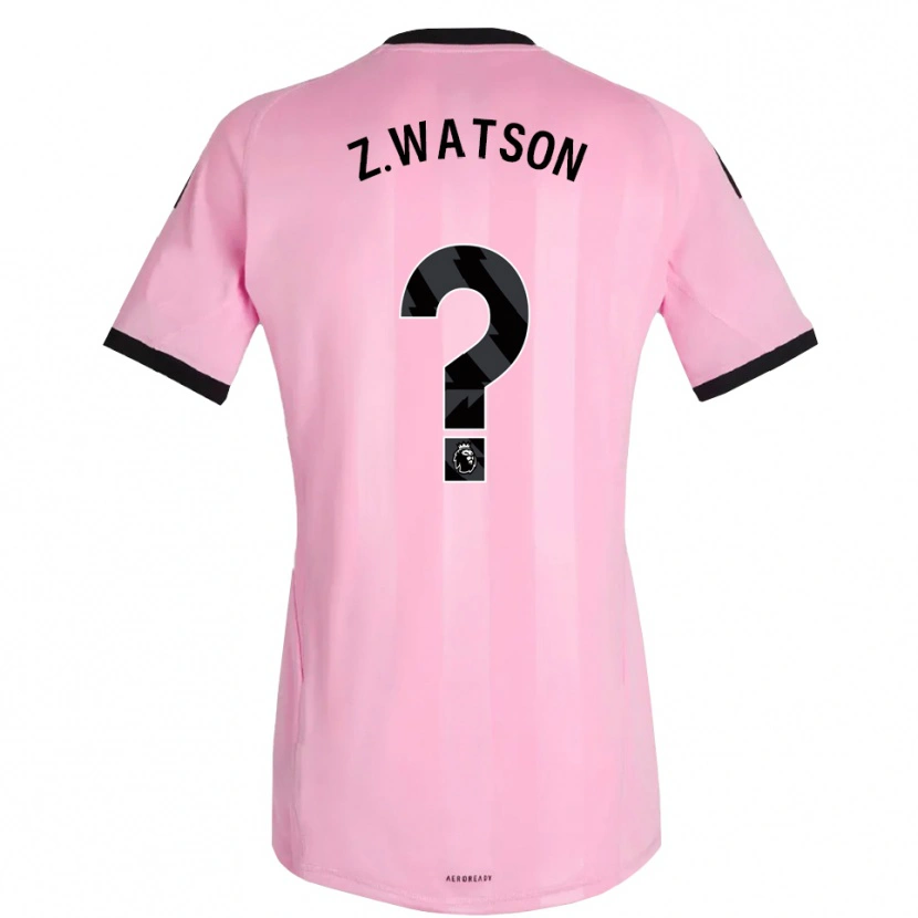 Danxen Kinder Zac Watson #0 Trikot Rosa Schwarz Torwarttrikot 2025/26