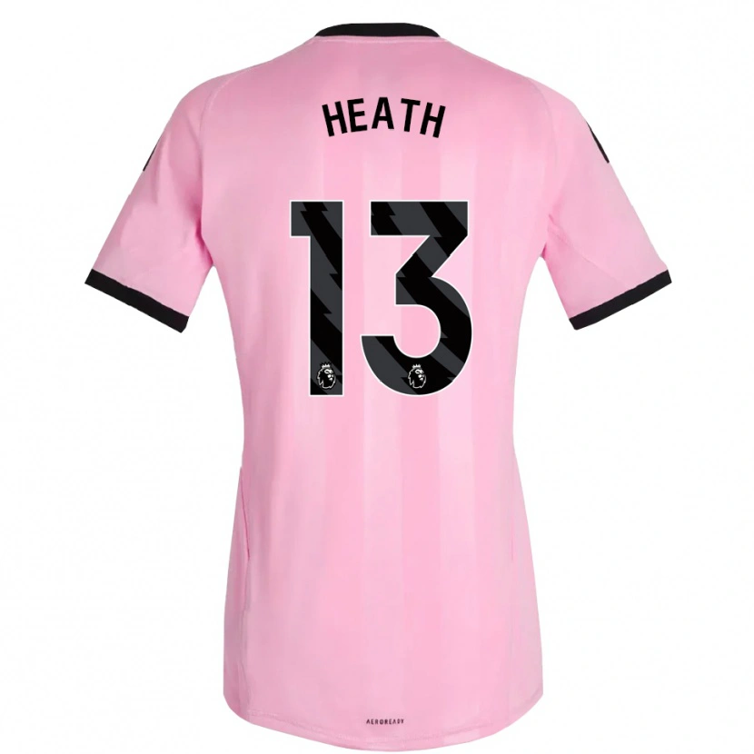 Danxen Kinder Fred Heath #13 Trikot Rosa Schwarz Torwarttrikot 2025/26