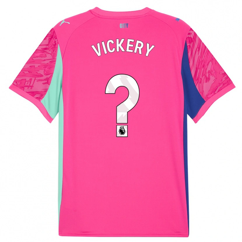 Danxen Kinder Ben Vickery #0 Trikot Rosenrosa Torwarttrikot 2025/26