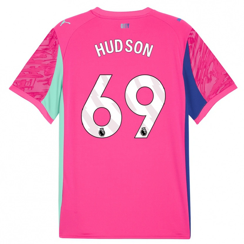 Danxen Kinder Max Hudson #69 Trikot Rosenrosa Torwarttrikot 2025/26